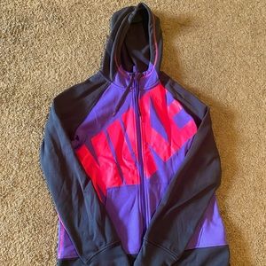 Nike zip up sweatshirt